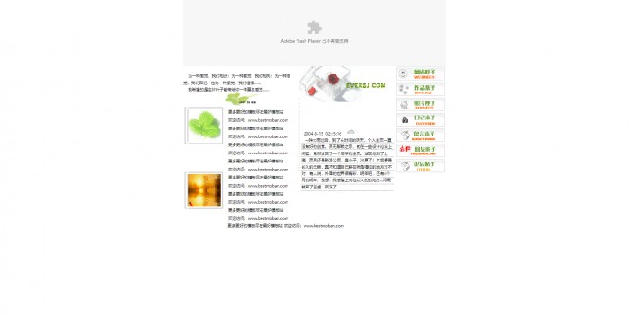 新爽的个人主页模板